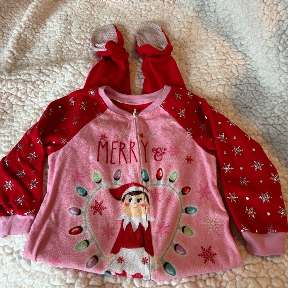 Elf on shelf pajamas size 4t